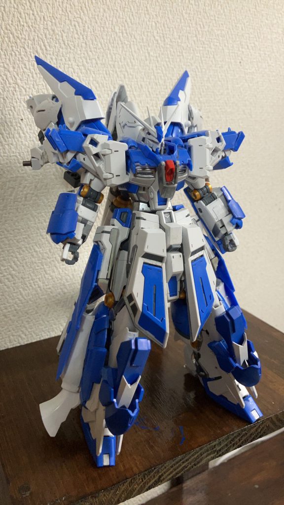 足の装甲は少し物足りないなって思った為、今回の改修で装甲を追加しました