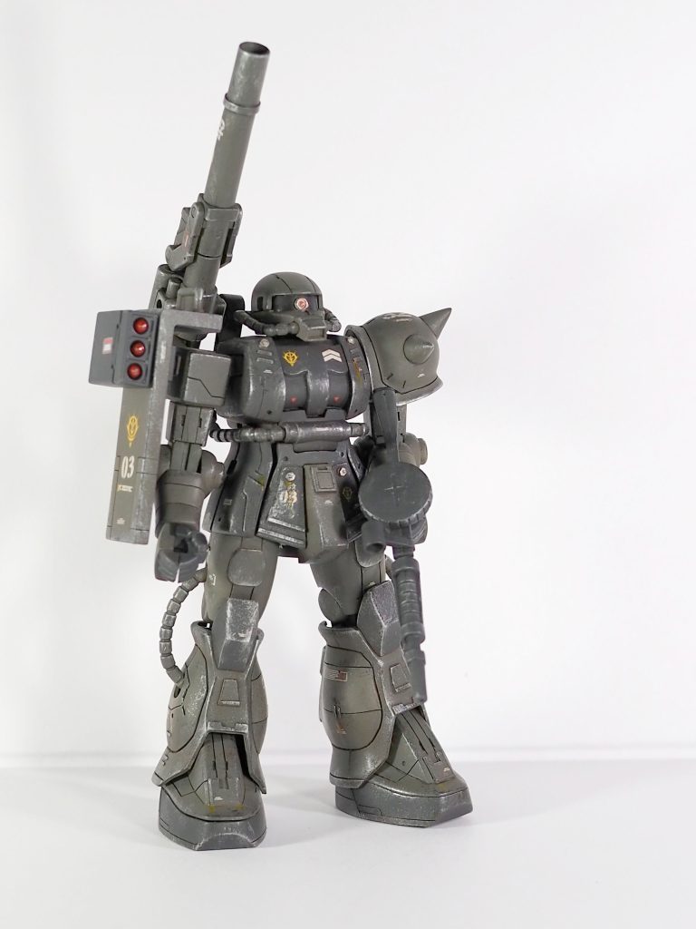 難しいことはできないので、プロポーションなどは変更なしです。あと肩にミサイルポッドつけたかったのでマグネット仕込んで脱着可能にしました(初めてのマグネット仕込み)