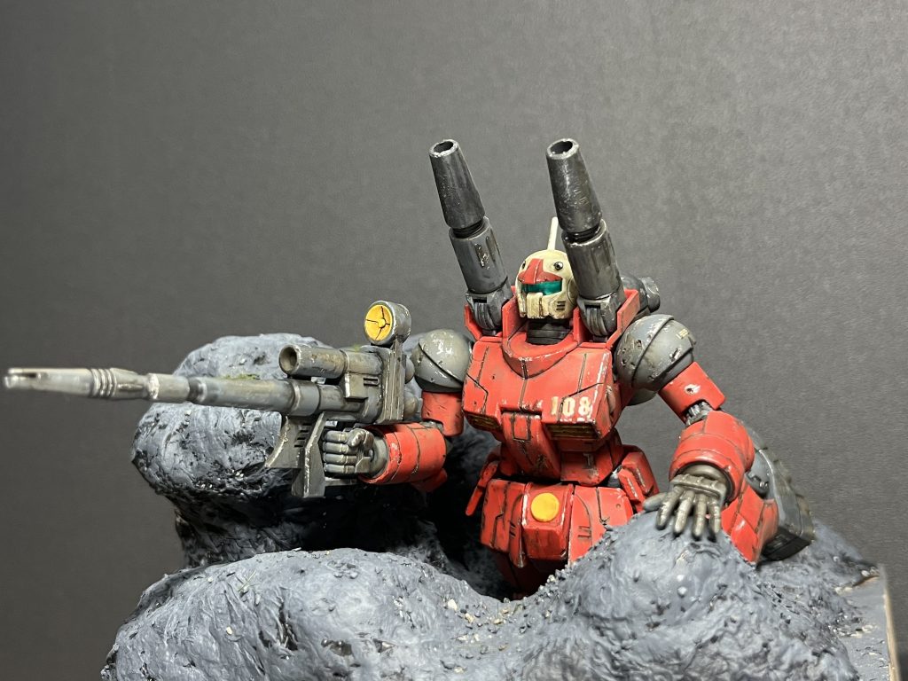 キャノンっぽいポージングで