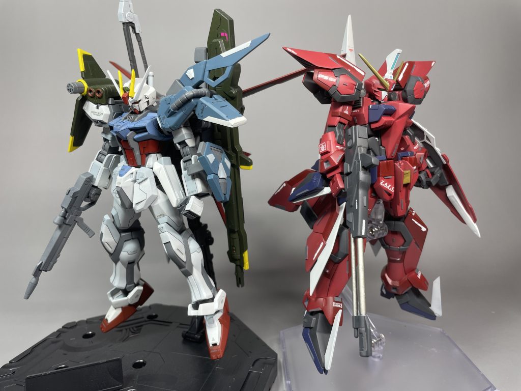 キラとアスランキラVSアスランは個人的に一番好きな戦いです。