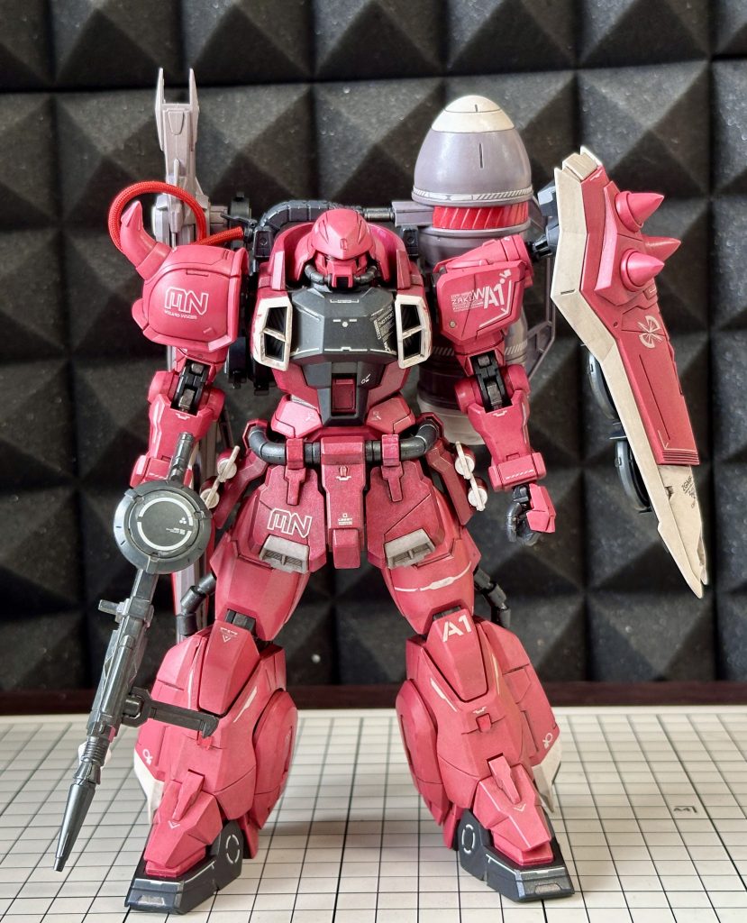 SEEDは未視聴、マッシブな体型とイカつい顔が良いなと思い作成してみました