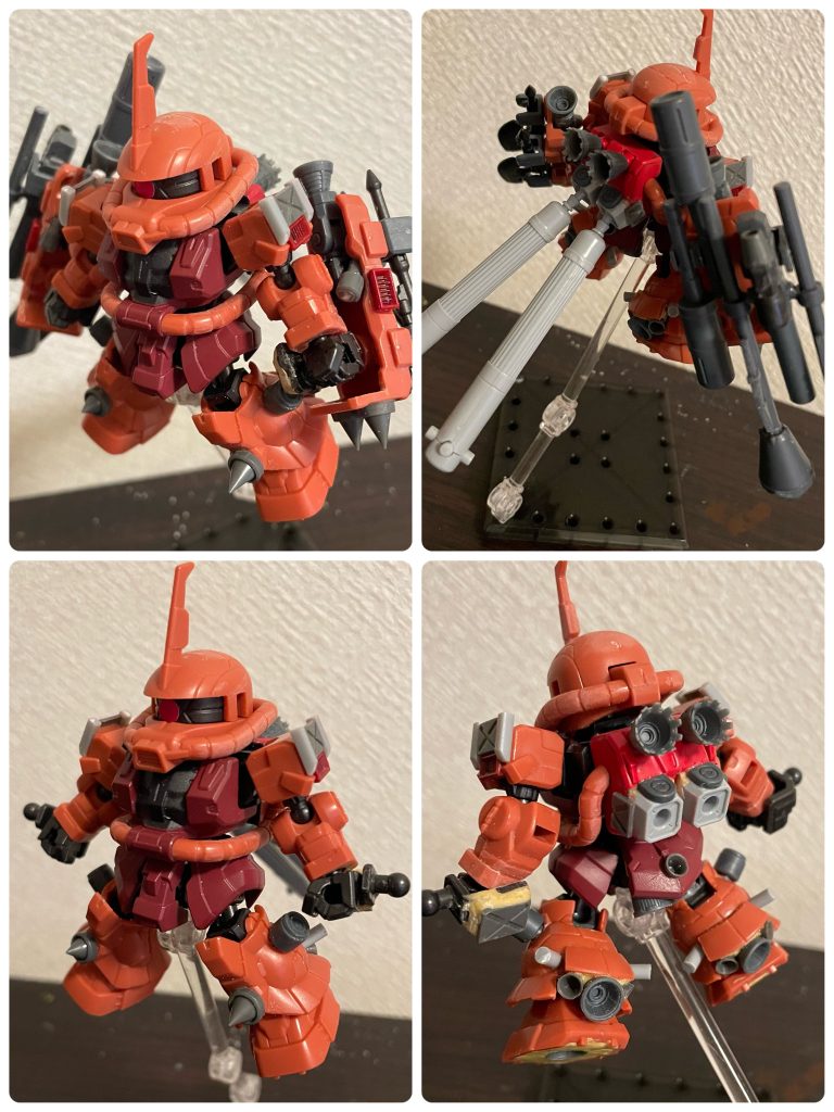 塗装前です。この後タンクは短くしました。雨続きでなかなかトップコート出来ませんが、焦って吹いて一部バッチリ白化(´ー`)ご覧いただきありがとうございました。