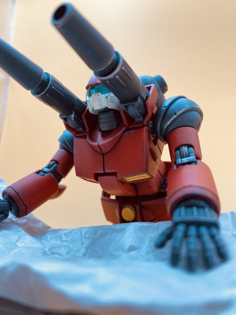 土下座撃ちポーズあおり