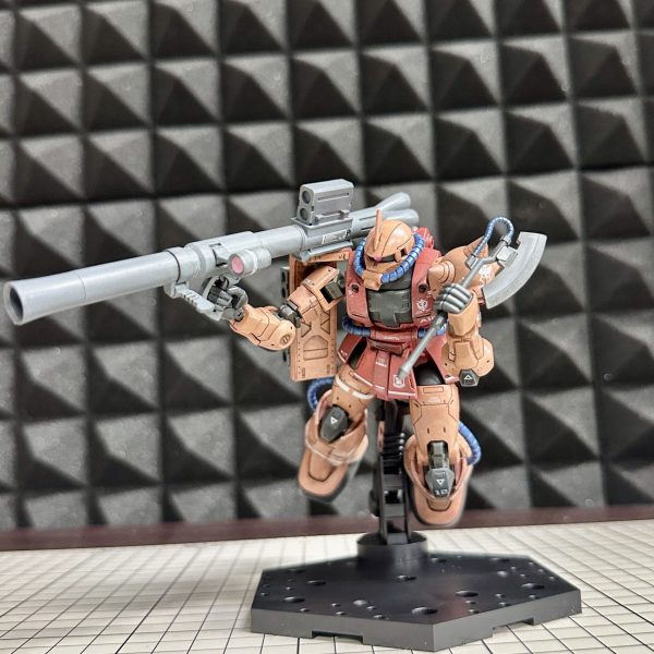 HGシャア専用ザクⅡ 赤い彗星ver