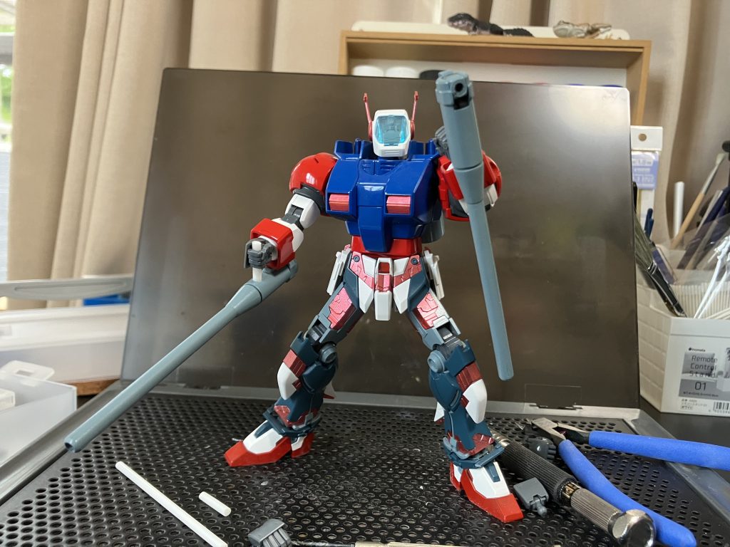 砲身トンファーを思い付いた時は「天才か！？」と思いました。