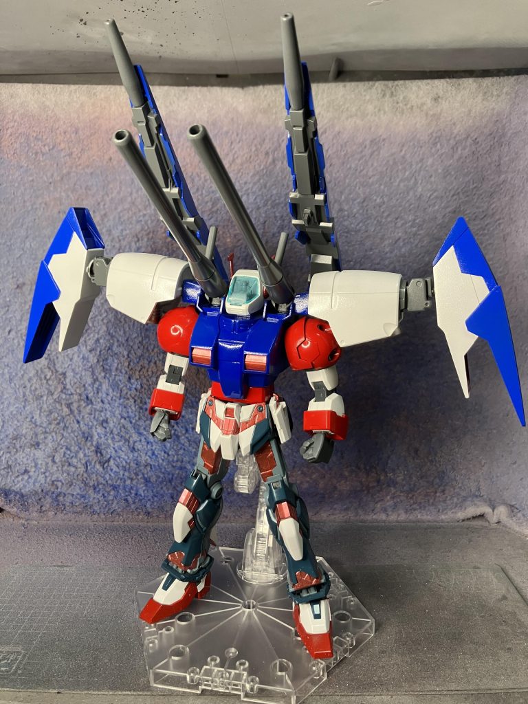 高機動スラスターとビームキャノンを装備した歩行型ガンタンク改・高機動装備になります。