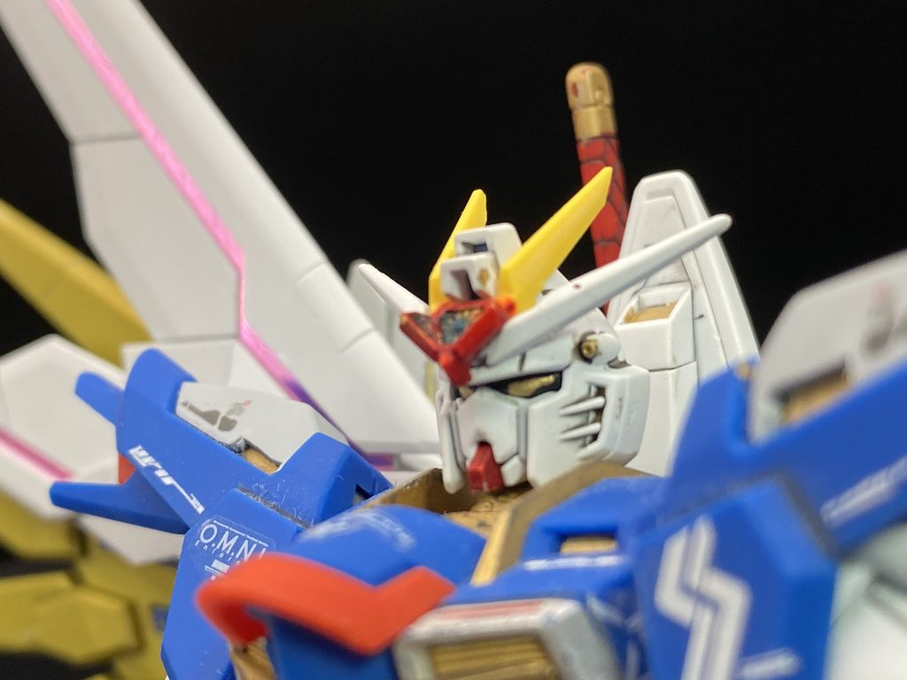 そしてディスラプターも健在です!基本的にはストライクライジングフリーダムにバックパックをプラウドディフェンダーに変えただけなので余り語ることもないですがディスラプターをそのままつけれたのは狙ってるとしか言いようがないですね。