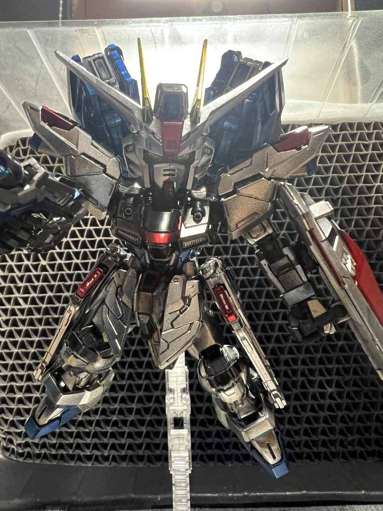 MGSDフリーダムガンダム　キャンディ塗装–2枚目/制作者：まるでダメなオッサン