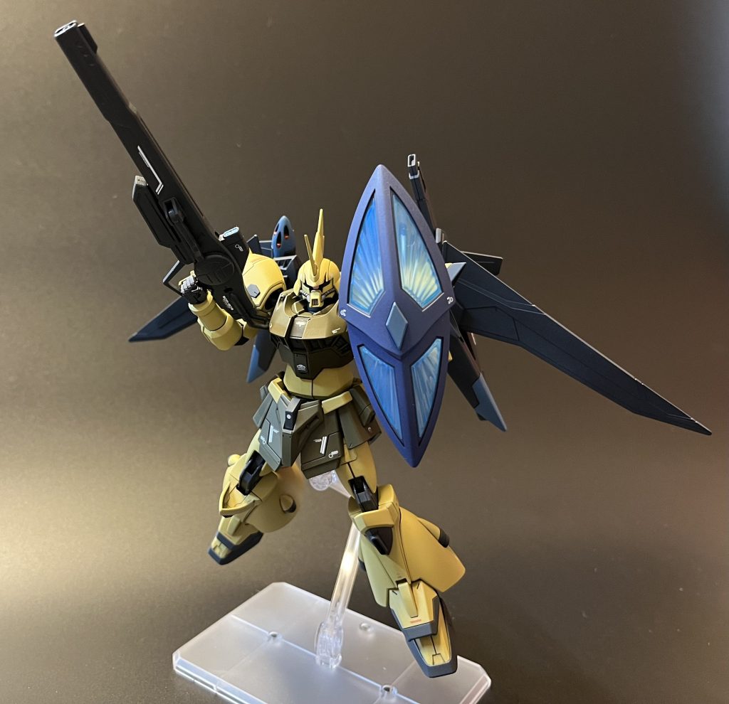 単品での転売騒ぎで物議をかもしたレールガンです。ちょっとオーバースケールな感じがします。この間買ってきた各弐式の皆さんにも使ってもらいます(まだ積んでますけど😓)。