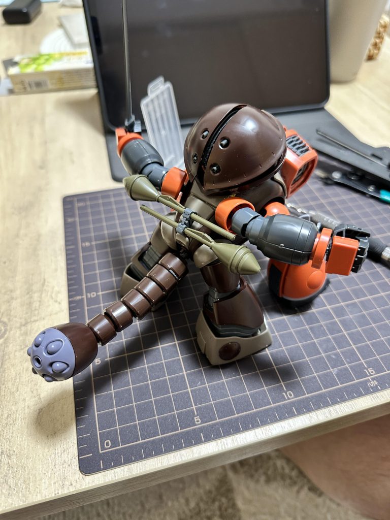 ミキシング後のバックショットもりもりした感じがなかなかよき