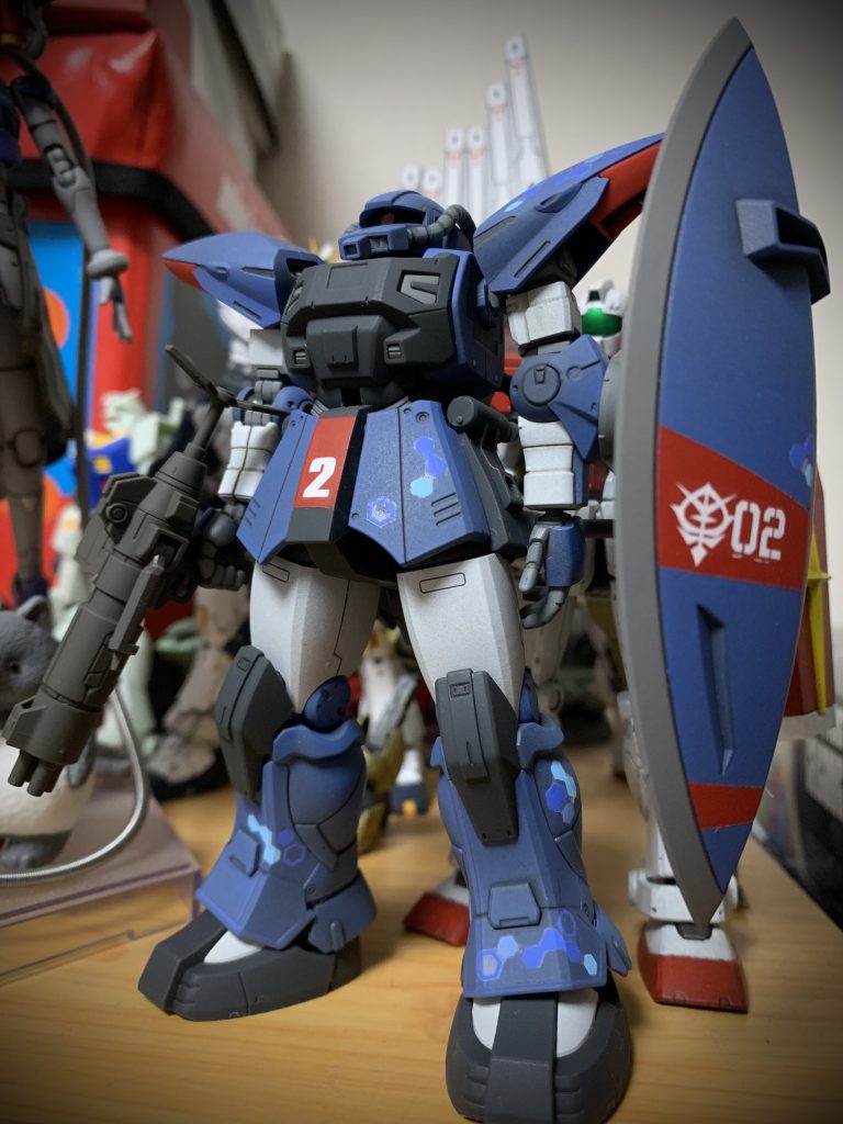 ヘックス迷彩の似合う機体だなと