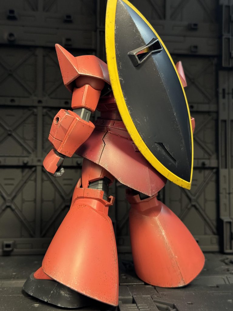 汚すの楽しいんですが、どうしてもやり過ぎてしまって不自然になってしまうところが出てしまいますね。調整が難しい！