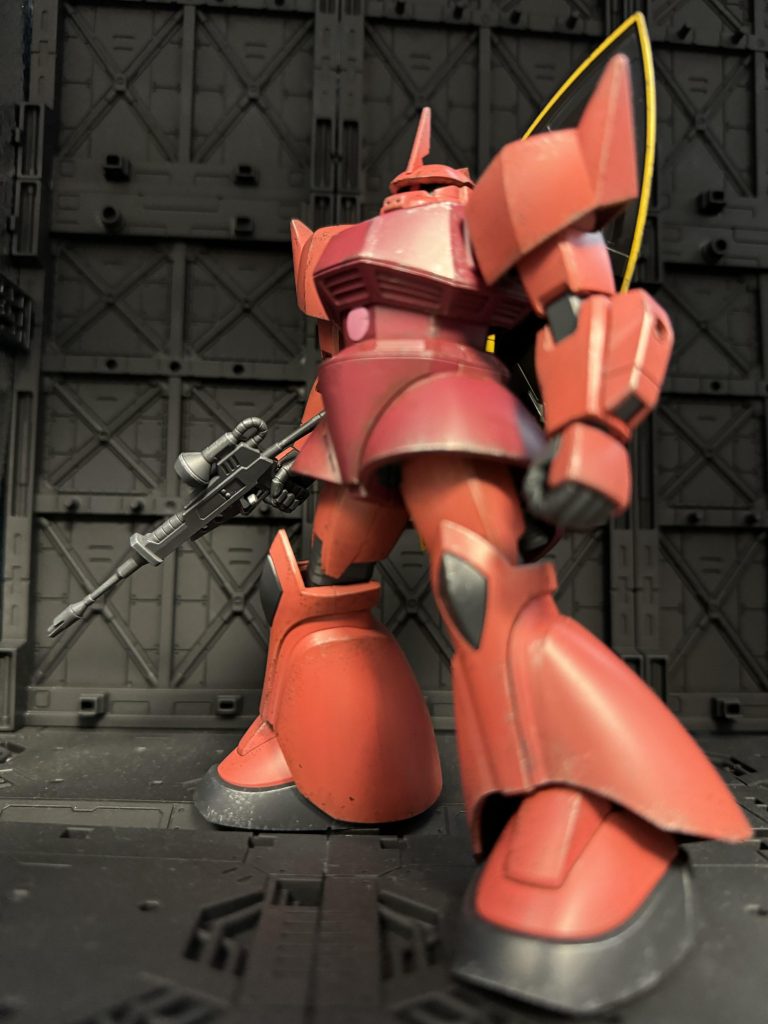 腕の合わせ目けしはめんどくさくてやってません。 