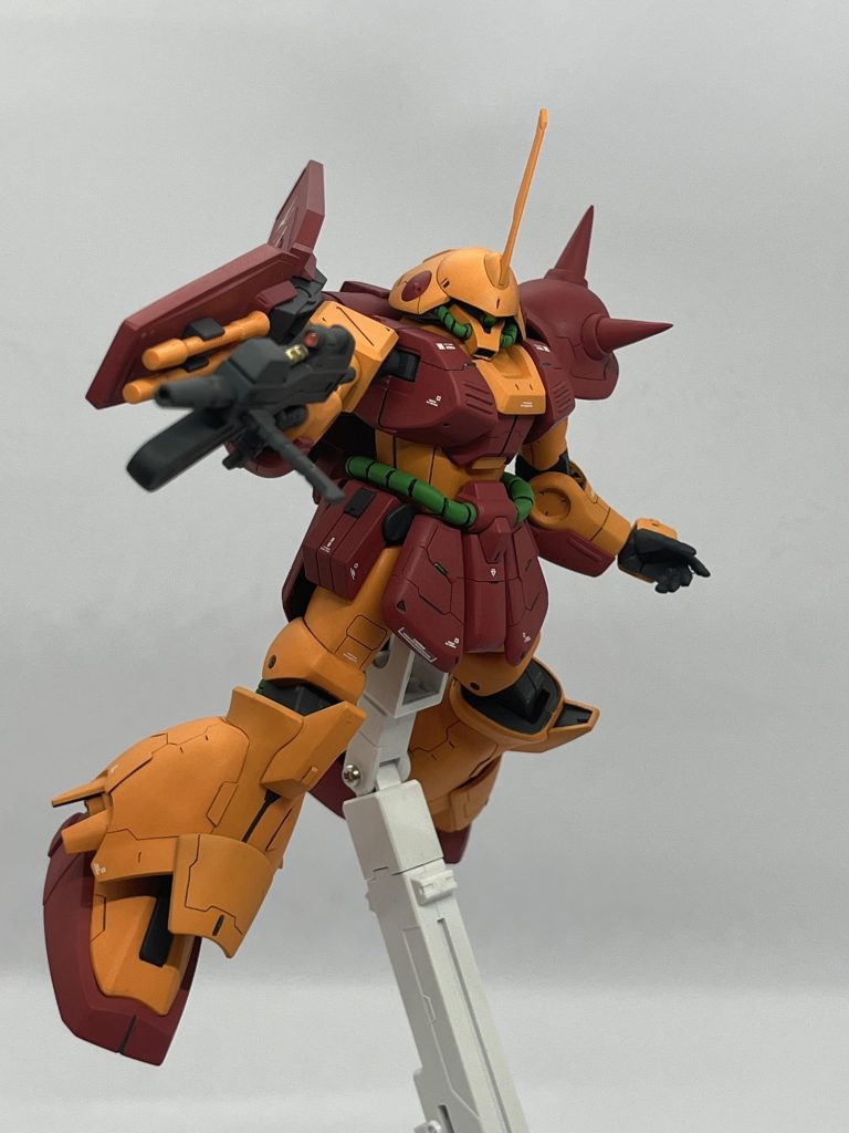 最後に射撃ショット。