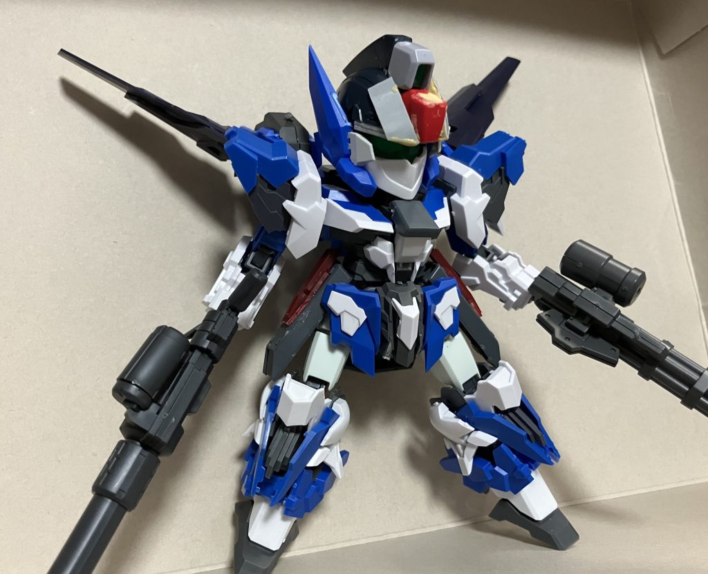 フェイスをナイトユニコーンのマスクに変更