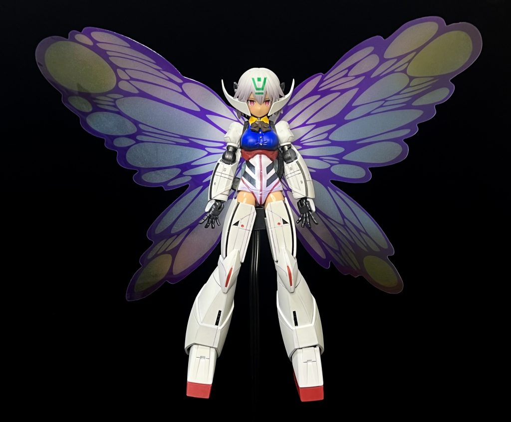 「System-∀99起動」月光蝶である!瞳も深紅に変貌。