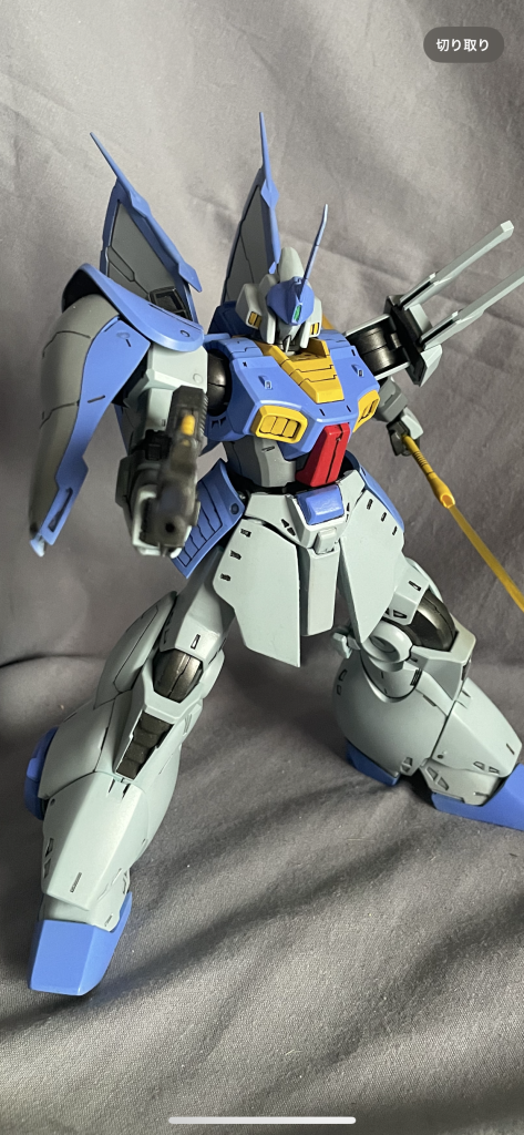 配色もガンダムぽく 