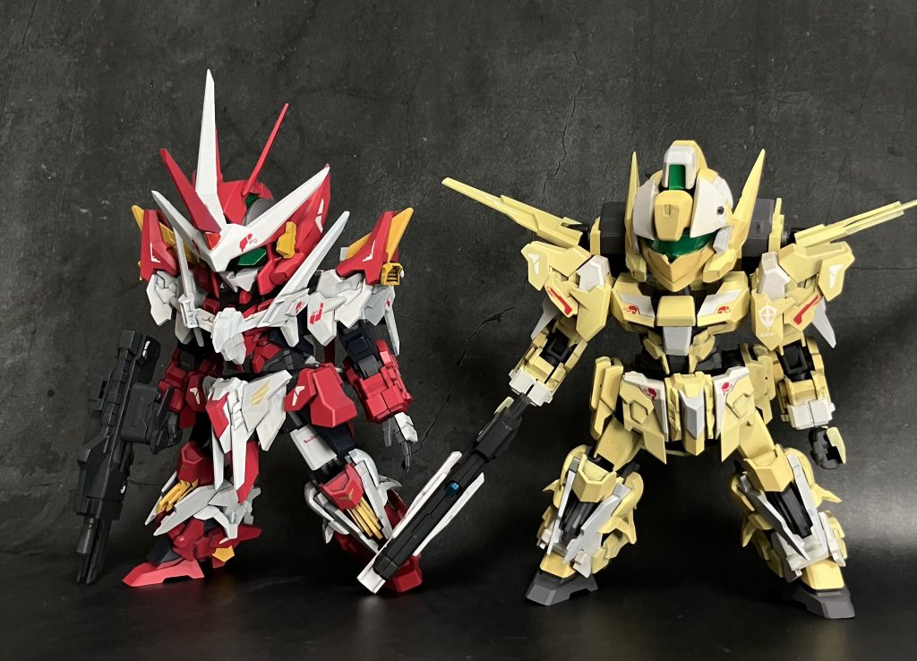 第一弾、ダブルオーイグニスとパシャリ完成写真は以上です!