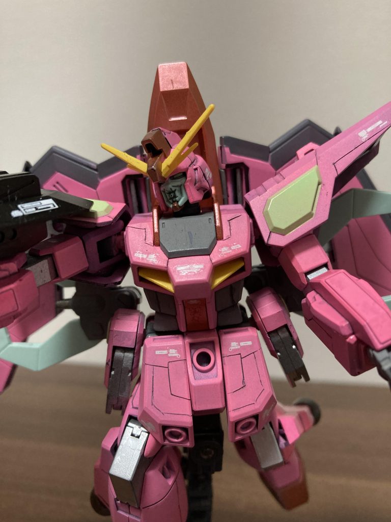 【HG】さくらレイダーガンダム–5枚目/制作者：@IMA_gunpla