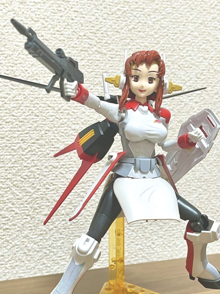 少し角度をずらして撮影。んー、やはり違和感w