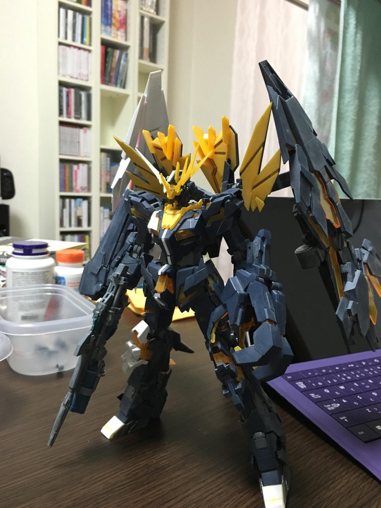 これは2016年。どこをどう弄ったかもう覚えていない…もうあと塗るだけなのにここからだいぶ寝かせられていた。