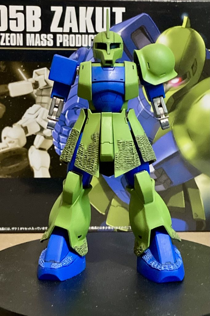 筆塗、旧MS-05，2022旧作品–2枚目/制作者：Kamman