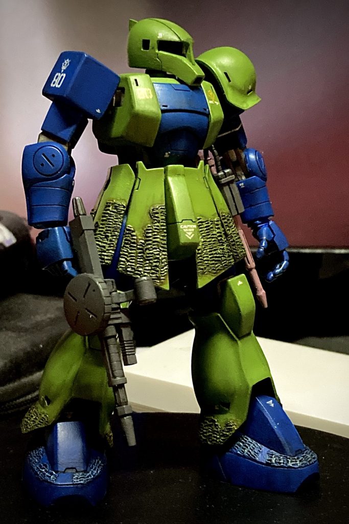 筆塗、旧MS-05，2022旧作品–4枚目/制作者：Kamman