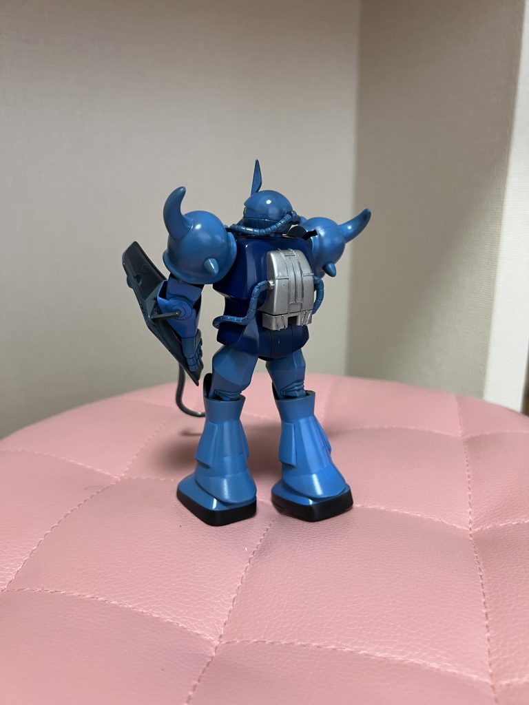 バックパックはシルバー塗りたかっただけ。