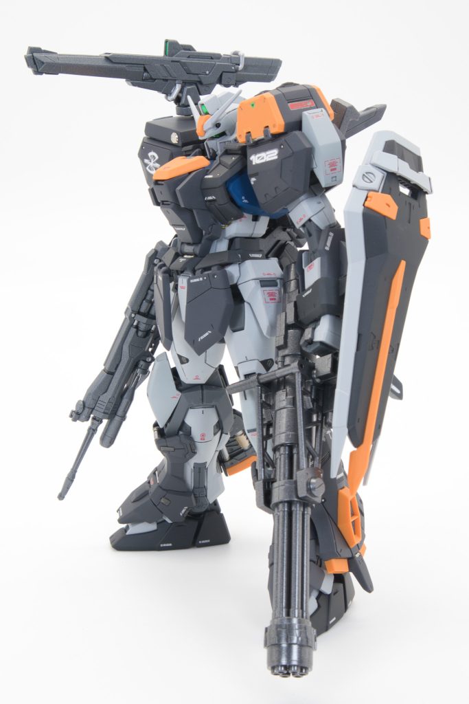 こちらはヘビーアームズのビームガトリング。色々付け替えれるようにしました。