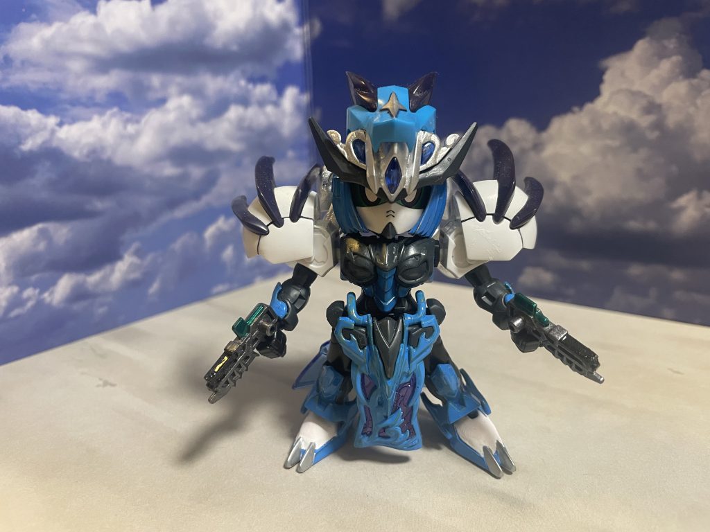 こちらはワーウルフ。マジンボーンのジャンクを使用しています。