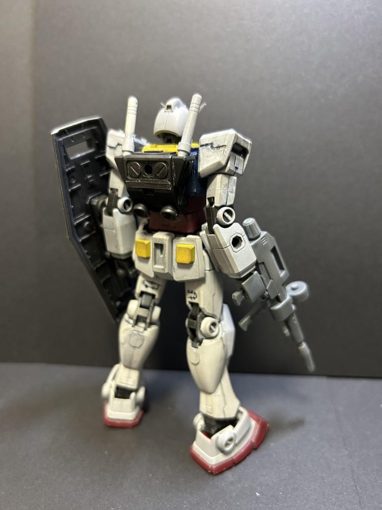 背面バックパック、ディティールアップ