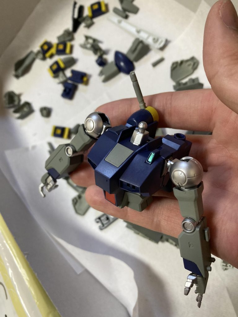 内部のフレームは銀で統一しました。HWSを被せると全部見えなくてショックです、、😭