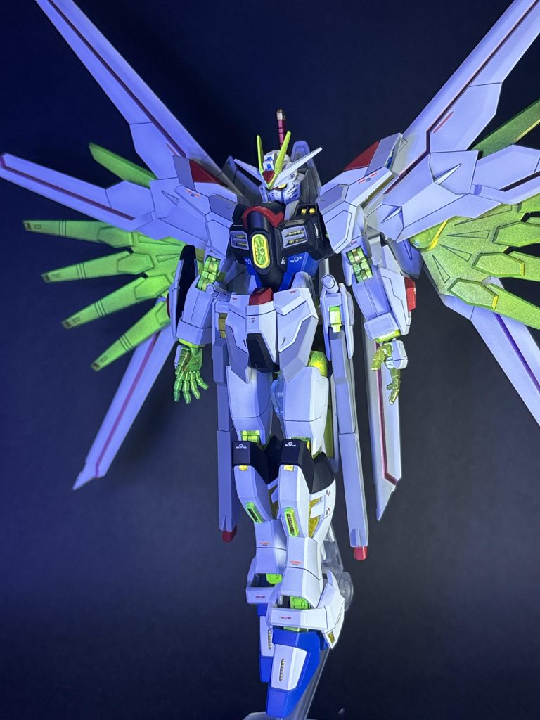 発光させつつ〆