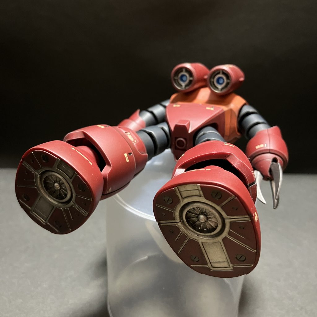 裏側アピール。