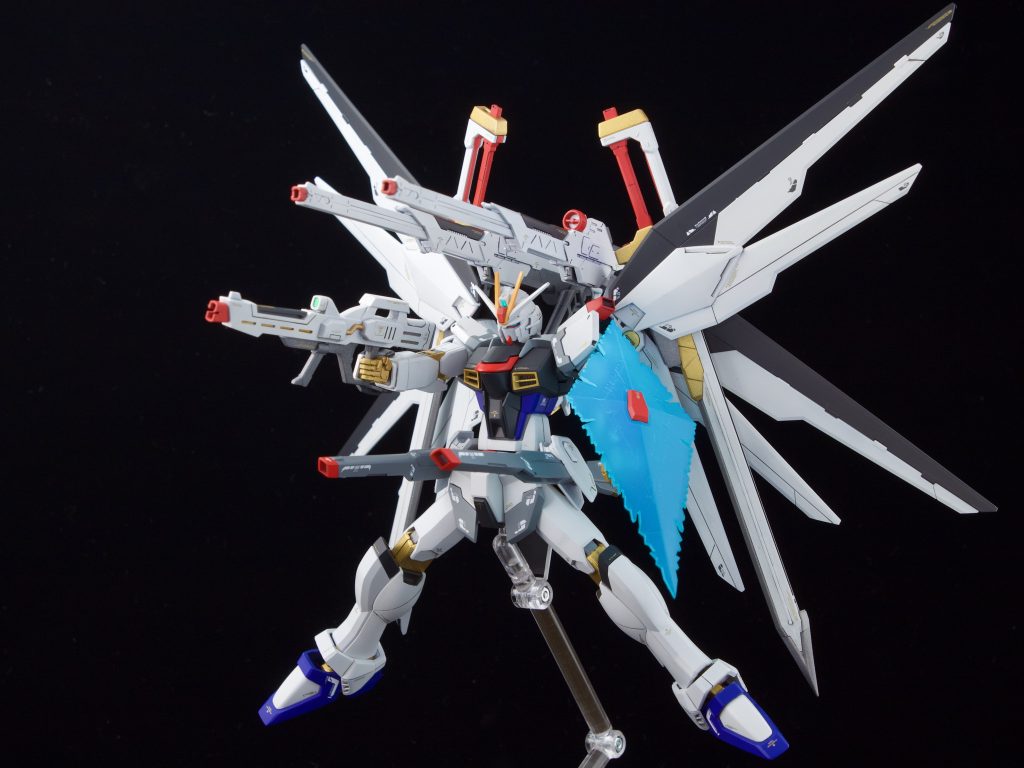 フリーダムのようなハイマットフルバーストモードも再現可能。一撃で圧倒的な制圧能力を持った攻撃ってロマンがあって大好きです。