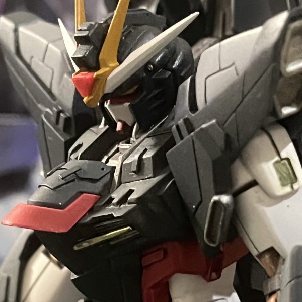 モビルスーツアンサンブル ストライクノワール 改造 塗装品 ビルドストライクノワール｜ヒデさんのガンプラ作品｜GUNSTA