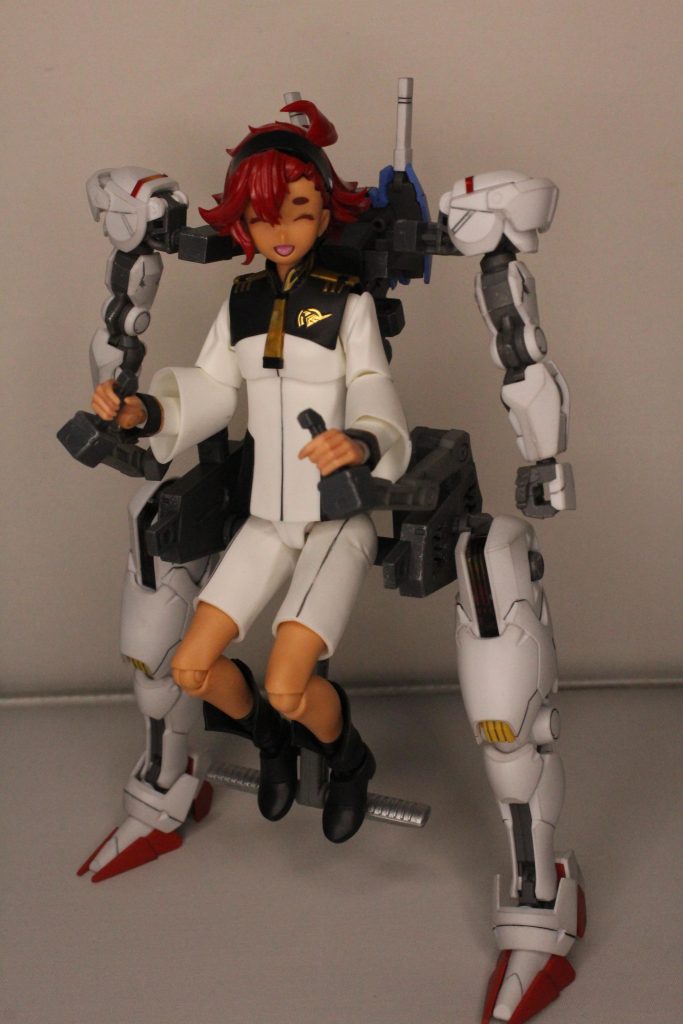 GUND技術の本来の使い方（義肢としての体の延長）と考えれば、こういう使い方はありかな、と思ったところです