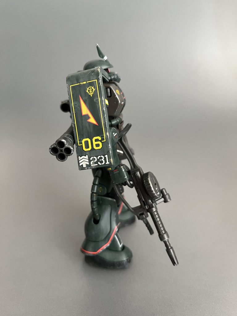 HG リアルタイプ　ザクⅡ–4枚目/制作者：tuna