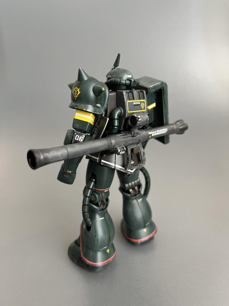 HG リアルタイプ　ザクⅡ–3枚目/制作者：tuna