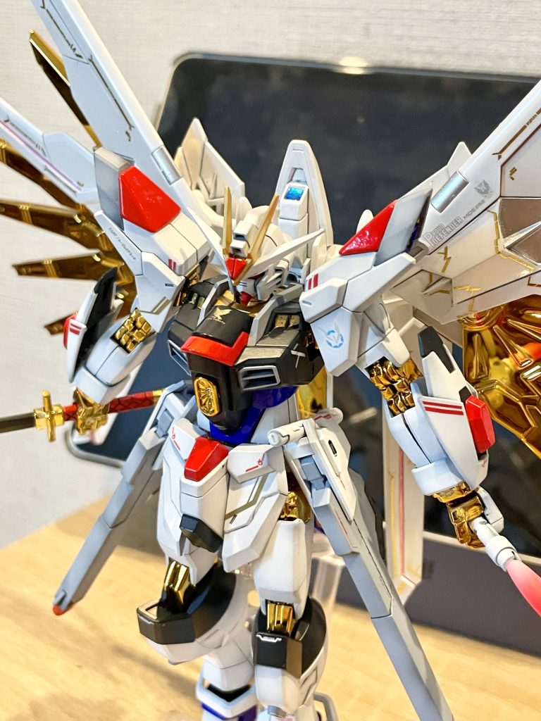HG マイティーストライクフリーダムガンダム–4枚目/制作者：kumasan