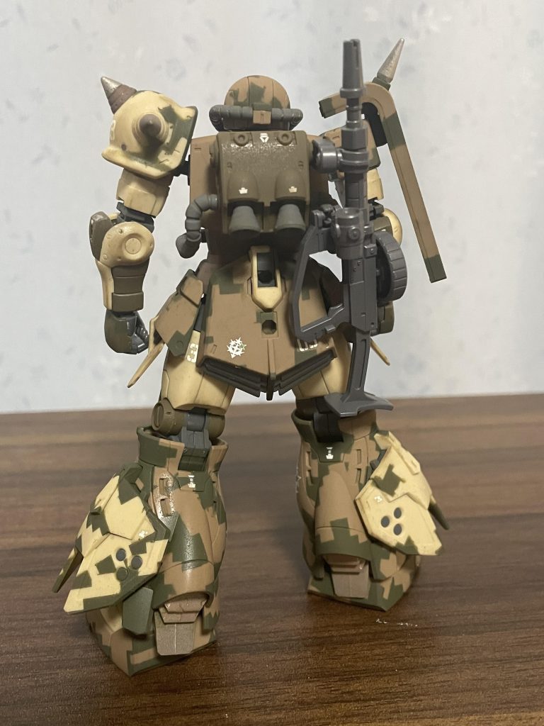 高機動型ザク　地上用サンホ機–2枚目/制作者：マモハン