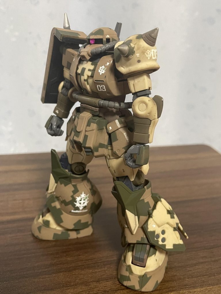 高機動型ザク　地上用サンホ機–3枚目/制作者：マモハン