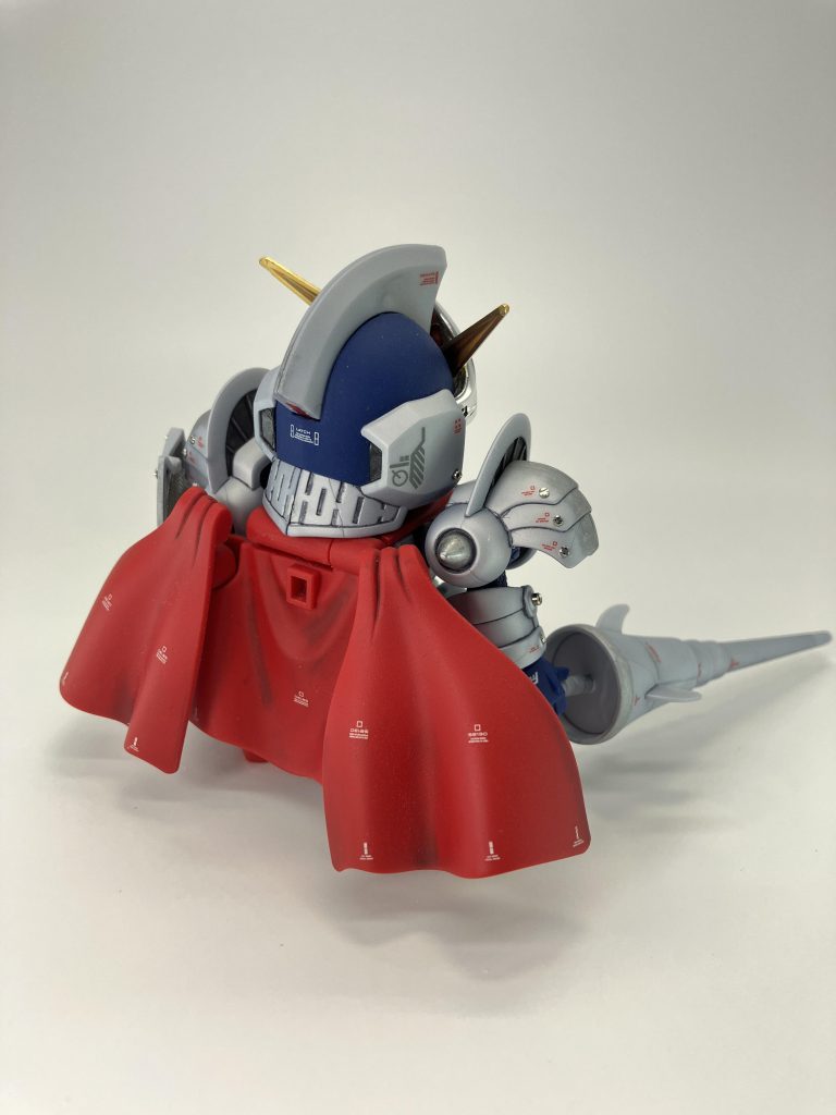 マントのシャドウとハイライトはリアルタッチマーカーで強調してます😤相互フォロー様よりエレガントカットシールをオススメしていただいたんですが、最終コマの武者との対峙を考えて今回はコーションデカールで統一しちゃいました🙇