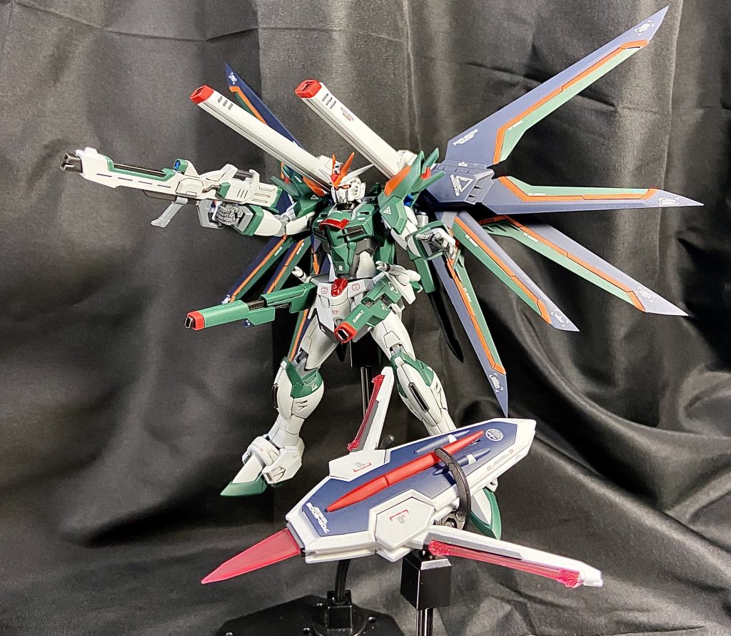 ハイマットフルバーストレールガンの内部メタリック塗装がお気に入りです🤩