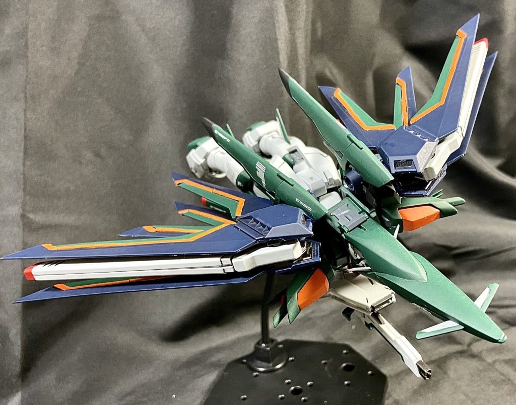 MA形態羽をシャープ化させたらグッと見栄え良くなりました🤣