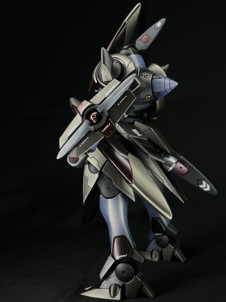 シールドも分割無しだったので真面目に色分けしました