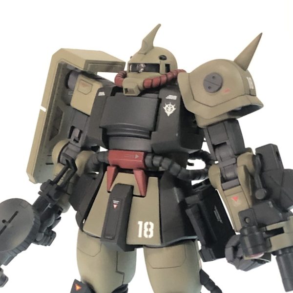 ザクデザートタイプ　現地改修機