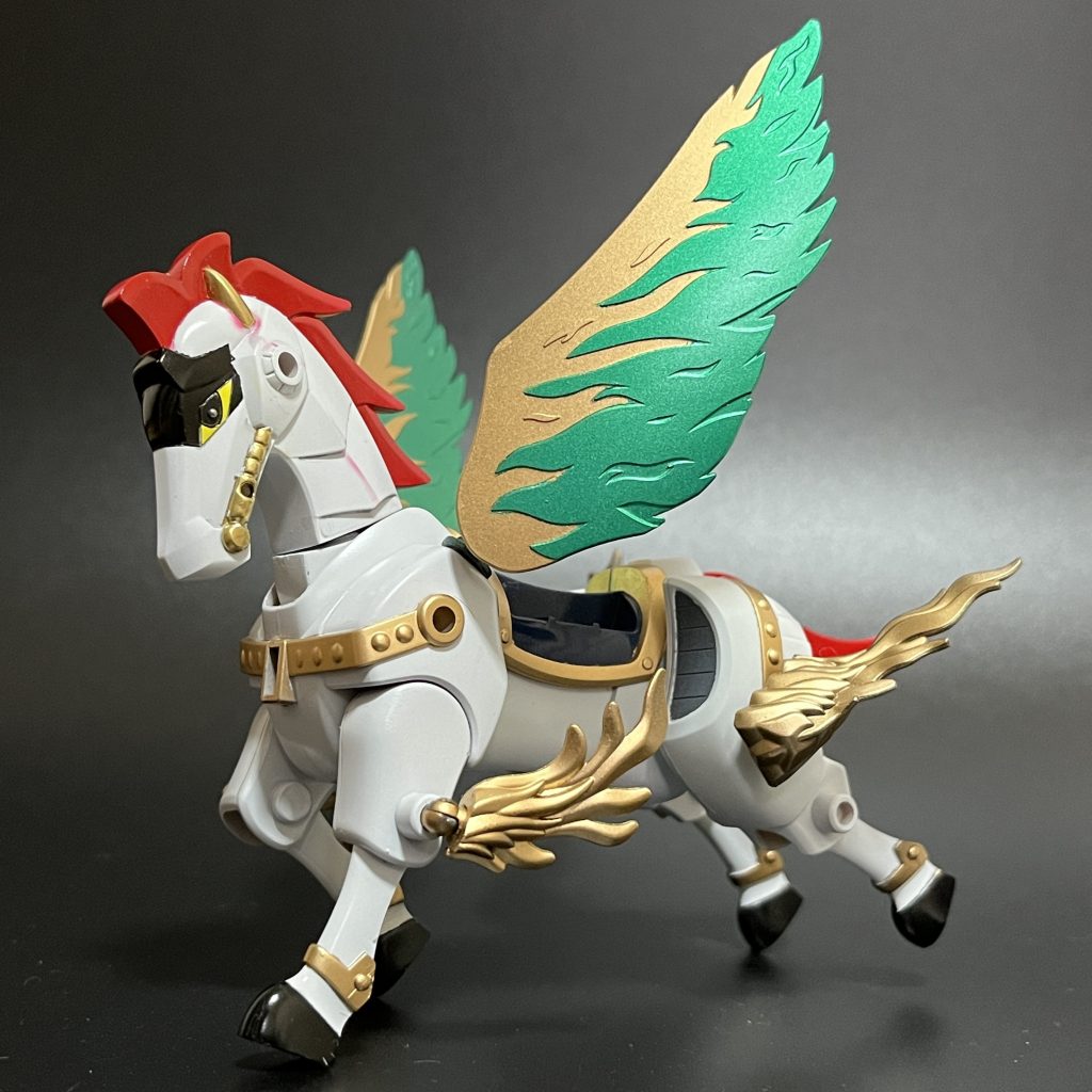 天馬・緒羅四恩（オリジナル）見立てですが調達した「麒麟の神器」付けて。当時のオリジナルの「麒麟の神器」はプレミア化もそうですが、サイズ的にもおそらく合わないであろうことから、何を使うか色々と悩みました。結構サマになってると思う^^ 