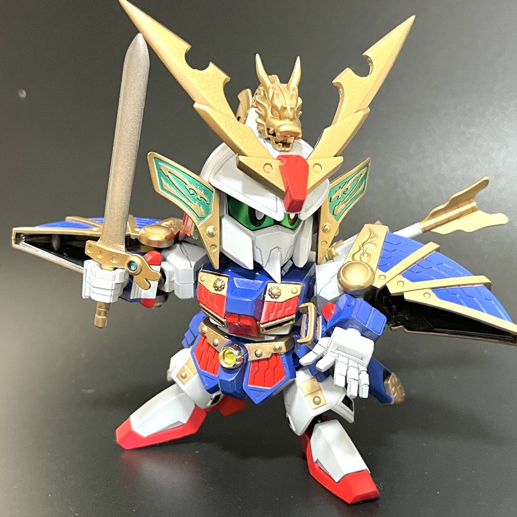 足は元々のポリキャップを利用しつつホビーベース製「関節技ボールジョイントミニ」を使用。接地性とアクション性を向上できたと思います。お手軽工作なのでおすすめです^^