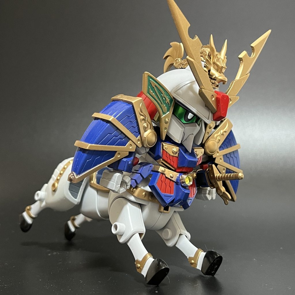 やっぱり馬部分に稼働があるから躍動感も出てメチャクチャかっこいい！